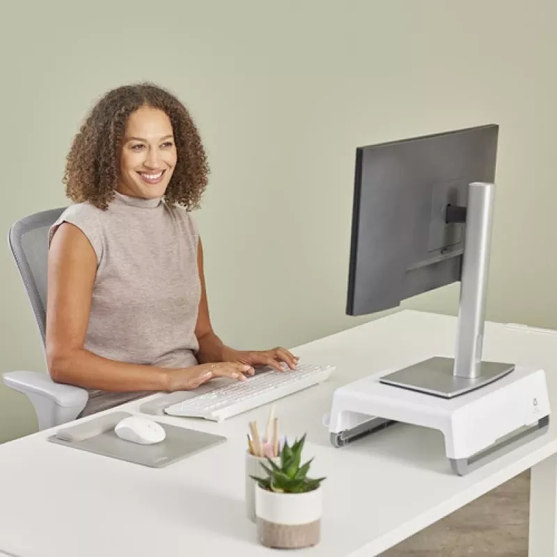 Fellowes klaviatuuri randmetugi Breyta klaviatuuri randmetugi antibakteriaalse kaitsega ergonoomiline randmetugi liivakarva
