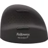 Fellowes Breyta Plus+ vertikaalne hiir - väike paremakäeline, paremakäeline, vertikaalne disain, optiline, Bluetooth + USB USB-C, 2400 DPI, must