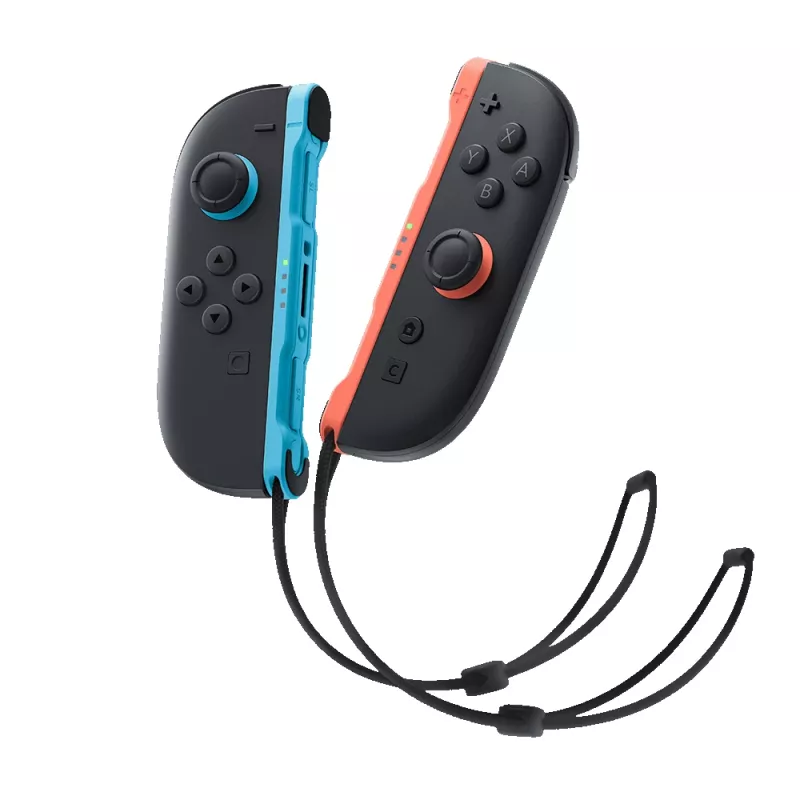 Nintendo Joy-Con 2 (L)/(R) helesinine/helepunane, Juhtkang, Nintendo Switch 2, Jäädvustamisnupp, D-pad, Avalehe nupp, Analoog / Digitaalne, Juhtmevaba, Bluetooth
