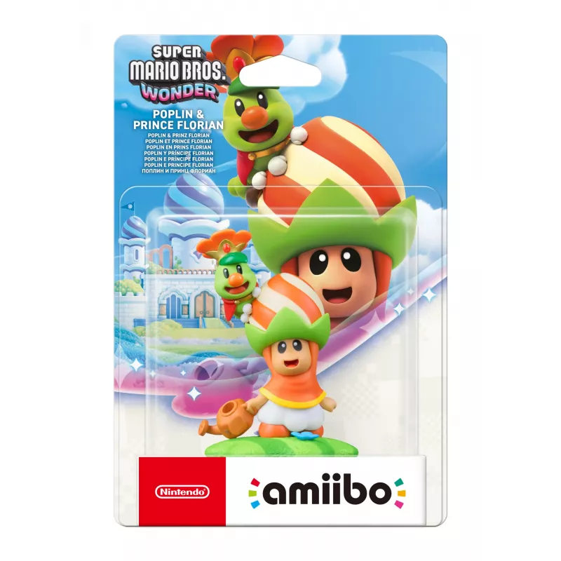 Nintendo Amiibo Poplin & Prince Florian Interactive gaming figure