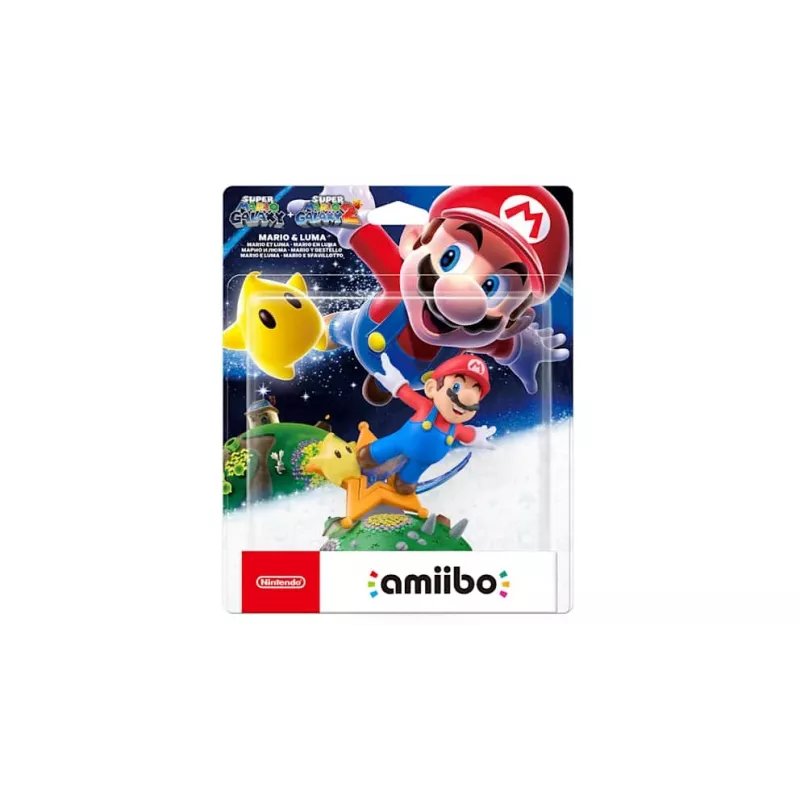 Nintendo amiibo Mario et Luma interaktiivne mängufiguur