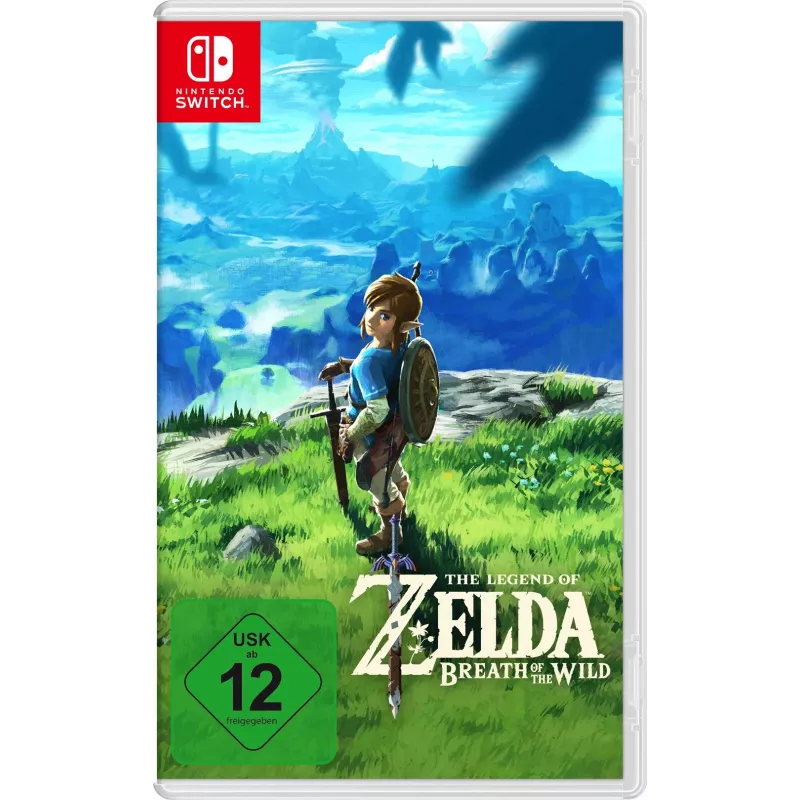 Nintendo The Legend of Zelda: Breath of the Wild Standard saksa, inglise, itaalia Nintendo Switch
