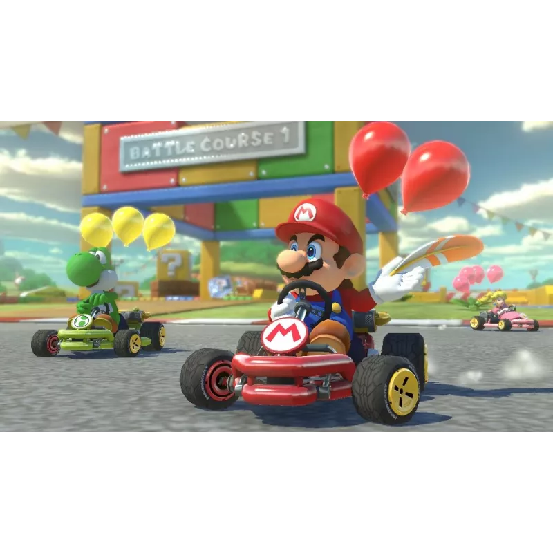 Nintendo Mario Kart 8 Deluxe Standard saksa, inglise, prantsuse, itaalia, jaapani, hollandi, portugali, vene Nintendo Switch