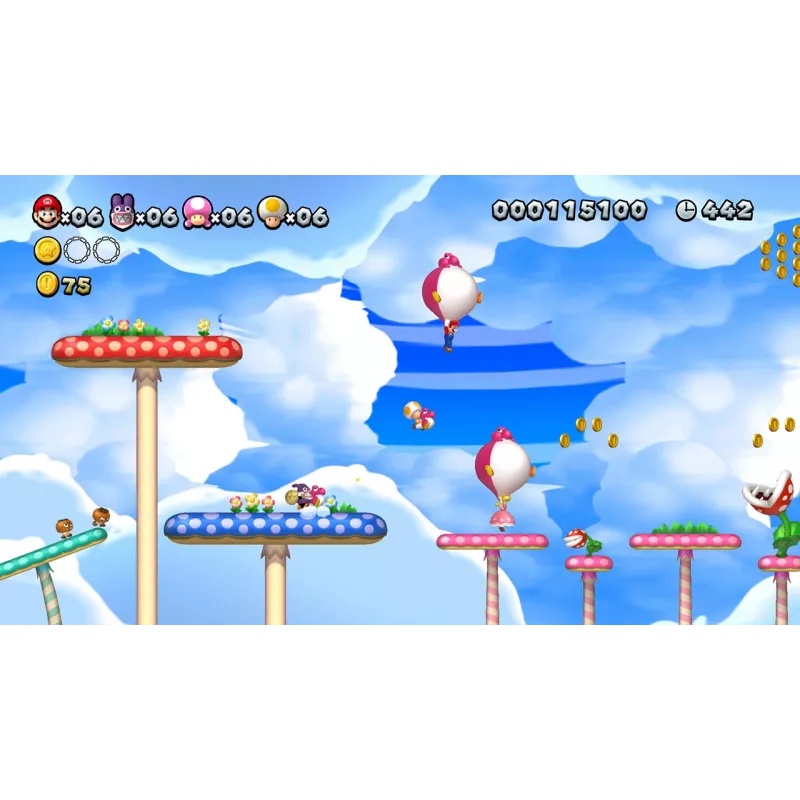 Nintendo New Super Mario Bros. U Deluxe, Switch saksa, inglise Nintendo Switch