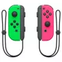 Nintendo Joy-Con must, roheline, roosa Bluetooth-mängupult analoog / digitaalne Nintendo Switch