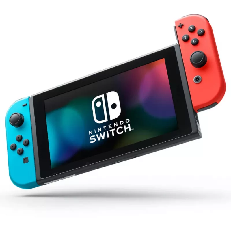 Nintendo Switch + Mario Kart 8 Deluxe kaasaskantav mängukonsool 15,8 cm (6,2″) 32 GB puuteekraan Wi-Fi must, sinine, punane