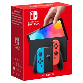 Nintendo Switch OLED, Nintendo Switch, NVIDIA Custom Tegra, Sinine, Punane, Analoog / Digitaalne, Kodunupp, Toitenupp, Nupud