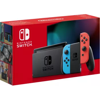 Nintendo Switch pult kaasaskantav mängukonsool 15.8 cm (6.2 tolli) 32 GB puutetundlik ekraan Wi-Fi sinine, hall, punane