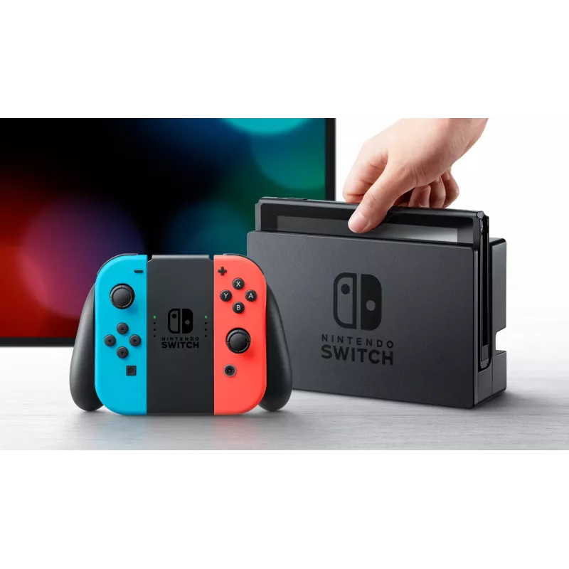 Nintendo Switch pult kaasaskantav mängukonsool 15.8 cm (6.2 tolli) 32 GB puutetundlik ekraan Wi-Fi sinine, hall, punane