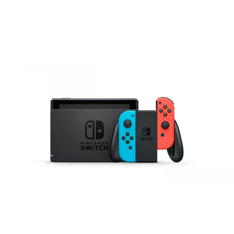 Nintendo Switch pult kaasaskantav mängukonsool 15.8 cm (6.2 tolli) 32 GB puutetundlik ekraan Wi-Fi sinine, hall, punane