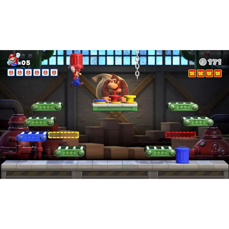 Nintendo Mario vs. Donkey Kong Standard saksa, hollandi, inglise, hispaania, prantsuse, itaalia, jaapani, korea Nintendo Switch