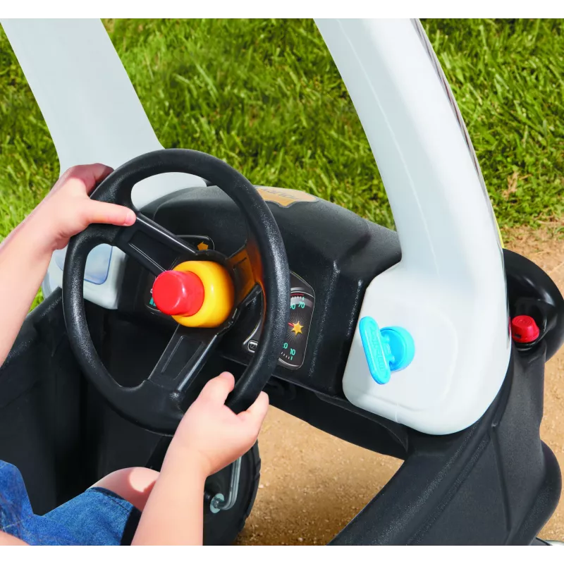 Little Tikes Tikes Patrol politseiauto, 1,5 a, 4 ratast, plast, must, valge, vajab patareisid