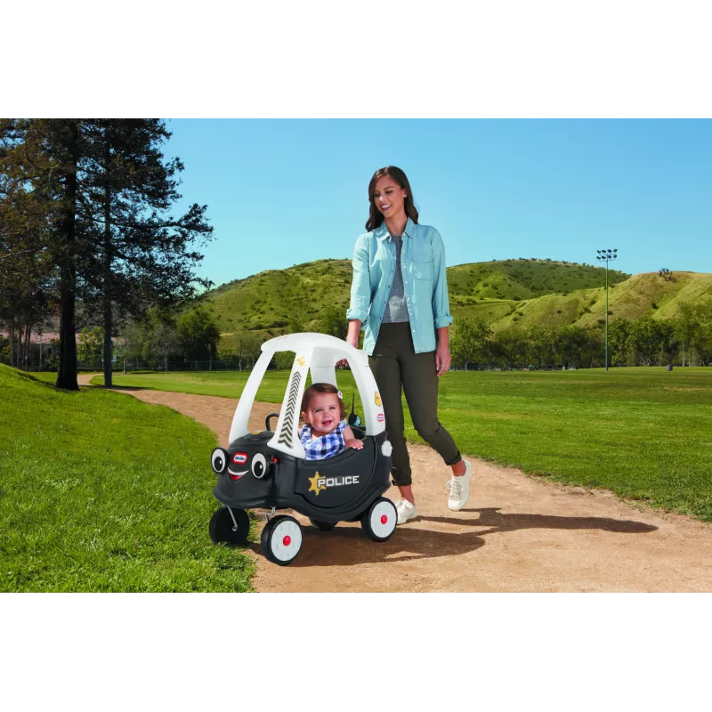 Little Tikes Tikes Patrol politseiauto, 1,5 a, 4 ratast, plast, must, valge, vajab patareisid