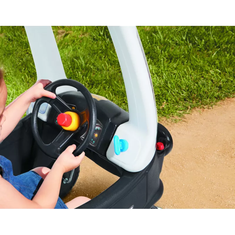 Little Tikes Tikes Patrol politseiauto, 1,5 a, 4 ratast, plast, must, valge, vajab patareisid