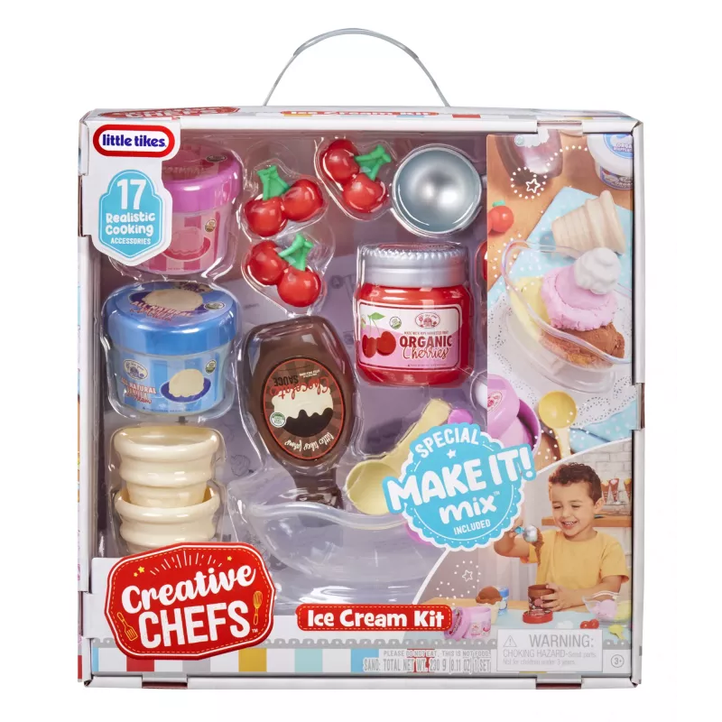 Little Tikes Creative Chefs jäätisekomplekt, jäätisekomplekt, 3 aasta(t)
