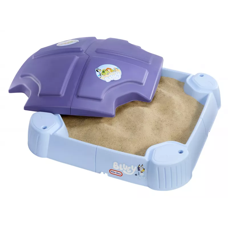 Little Tikes Bluey Rannapäeva liivakast, kandiline, plastist, sinine, liivakast