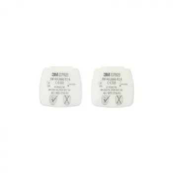 3M D7925 respiraatori lisatarvik Tahkete osakeste filter 4 tk