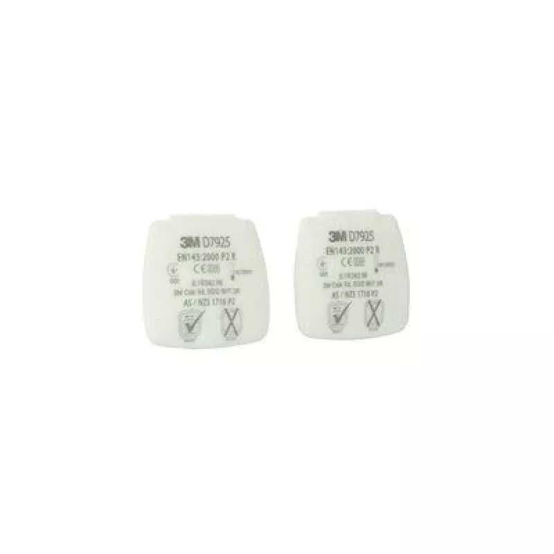 3M D7925 respiraatori lisatarvik Tahkete osakeste filter 4 tk