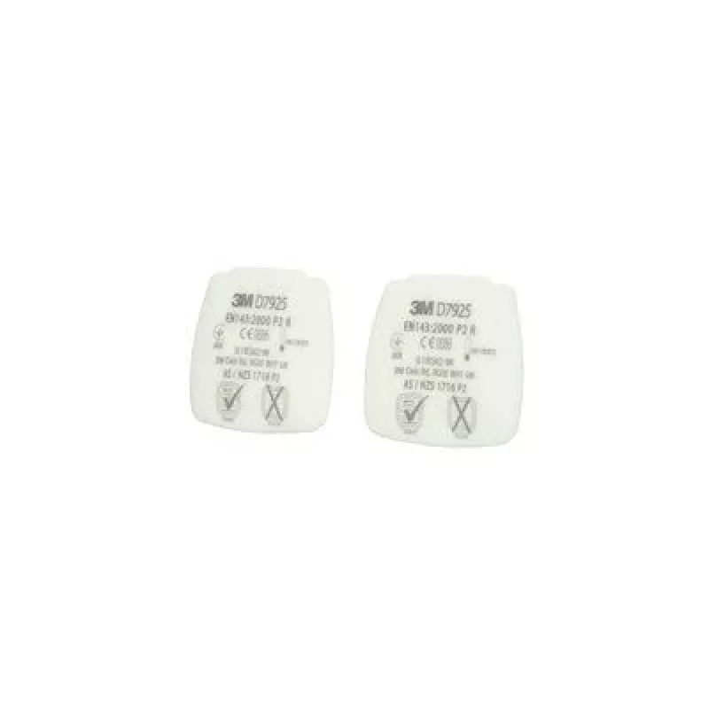 3M D7925 respiraatori lisatarvik Tahkete osakeste filter 4 tk