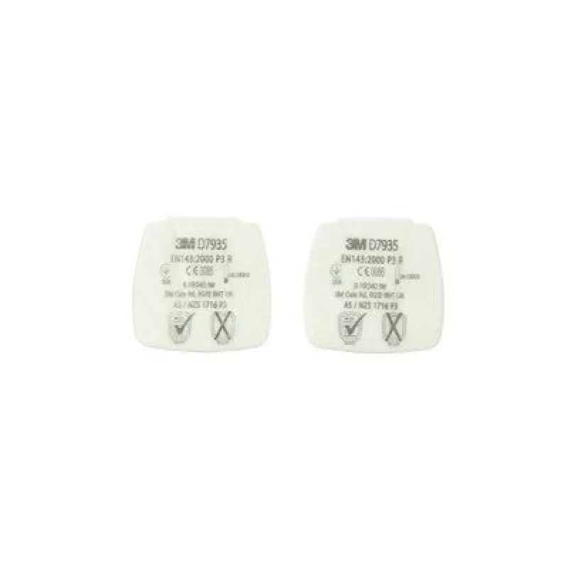 3M D7925 respiraatori lisatarvik Tahkete osakeste filter 4 tk