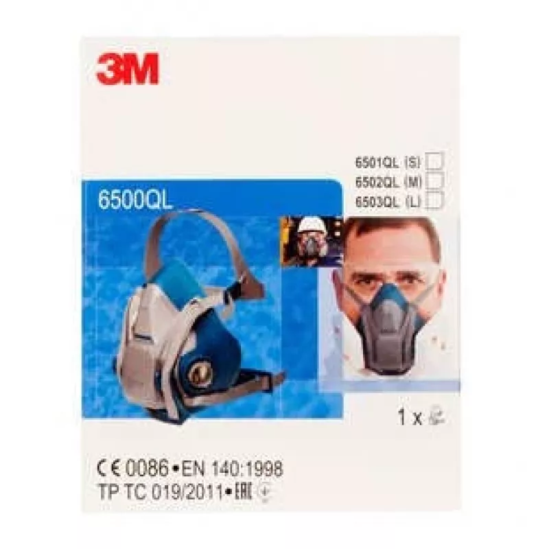 3M 70071668159 korduvkasutatav respiraator Poolmask-respiraator Õhku puhastav respiraator