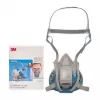 3M 70071668159 korduvkasutatav respiraator Poolmask-respiraator Õhku puhastav respiraator
