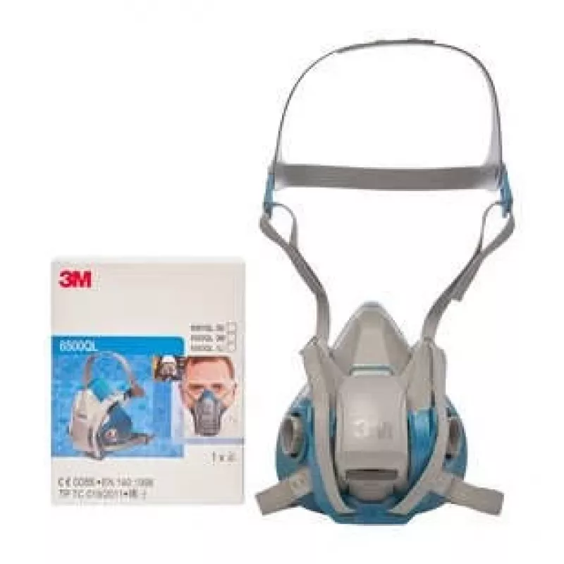 3M 70071668159 korduvkasutatav respiraator Poolmask-respiraator Õhku puhastav respiraator