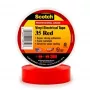 Scotch® Vinyl elektrilint 35, 3/4 tolli x 66 jalga, punane, blister