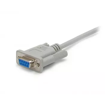 StarTech.com 3 m ristühendusega DB9-DB25 jadani nullmodemkaabel – isane/emane