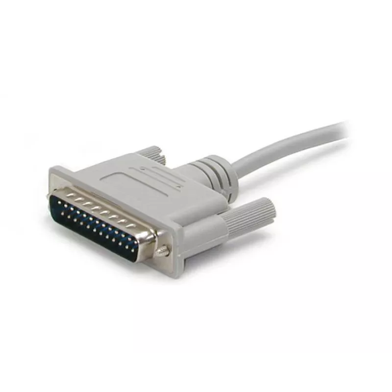 StarTech.com 3 m ristühendusega DB9-DB25 jadani nullmodemkaabel – isane/emane