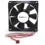 StarTech.com 80x25mm topeltkuullaagriga arvuti korpuse ventilaator TX3 pistikuga