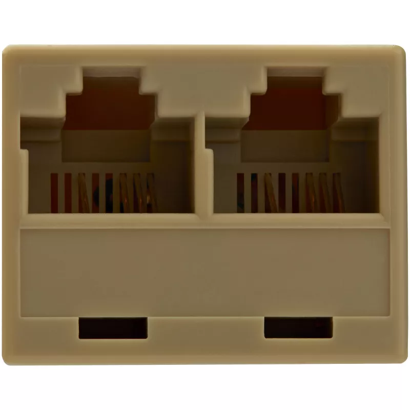 StarTech.com 2-to-1 RJ45 Splitter kaabliadapter - F/M, 10/100Base-T(X), Cat5e, hall, polüvinüülkloriid (PVC), 0.33 m, isane/emane