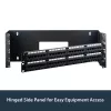 StarTech.com 4U 19-tolline hingedega seinale kinnitatav sulg plaastripaneelidele