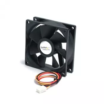 StarTech.com 80x25mm kuullaagriga vaikne arvutikorpuse ventilaator TX3 pistikuga