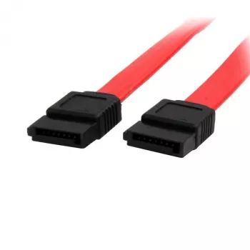 StarTech.com 18in SATA Serial ATA kaabel, 0,457 m, SATA III, SATA 7-kontaktiline, SATA 7-kontaktiline, punane, sirge
