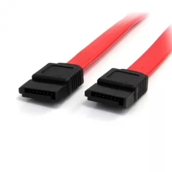 StarTech.com 24in SATA Serial ATA kaabel, 0,609 m, SATA III, SATA 7-kontaktiline, SATA 7-kontaktiline, emane/emane, punane