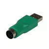 StarTech.com asendus-PS/2-hiire-USB-adapter - F/M, PS/2, USB, roheline