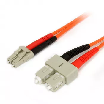 StarTech.com 1 m fiiberoptiline kaabel – mitmerežiimiline dupleks 62,5/125 LSZH fiiberhüppaja – LC/SC