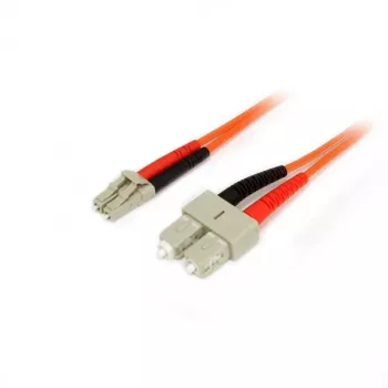 StarTech.com 1m kiudoptiline kaabel - Multimode Duplex 50/125 - LSZH kiudoptiline hüppaja - LC/SC