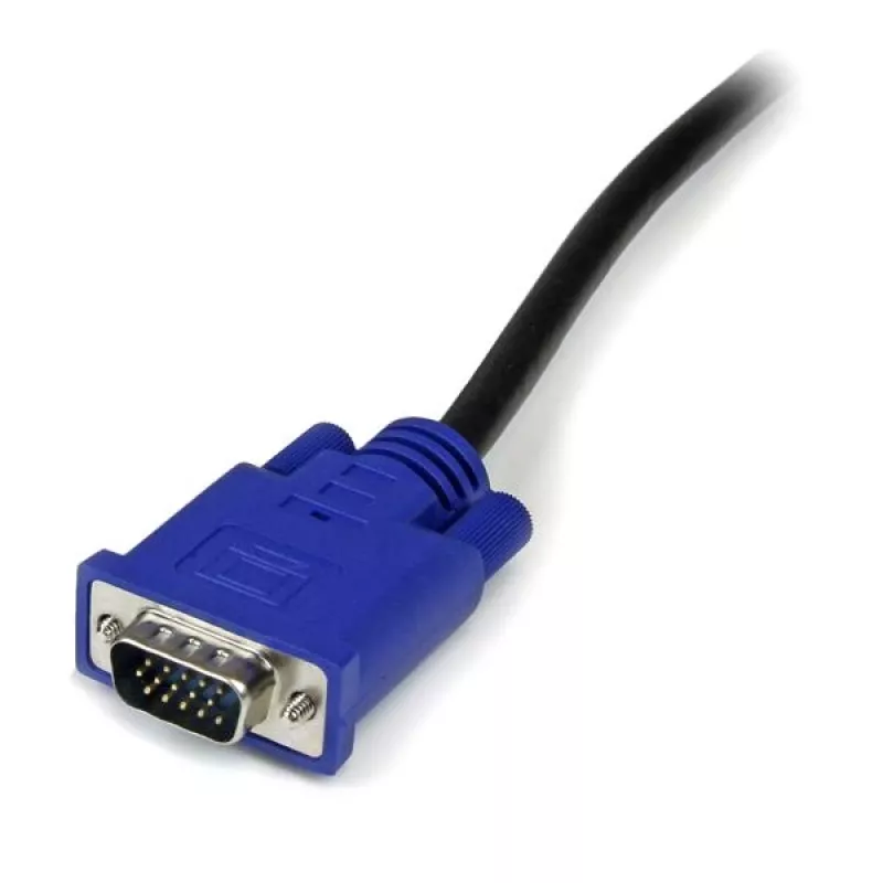 StarTech.com 10 ft üliõhuke USB VGA 2-ühes KVM kaabel, 3 m, VGA, Must, USB, USB A + VGA, VGA