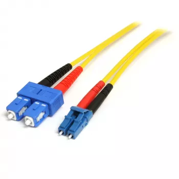 StarTech.com 1m fiiberoptiline kaabel - ühemoodiline dupleks 9/125 LSZH fiiber hüppaja juhe - LC/SC