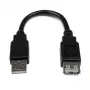 StarTech.com 6in USB 2.0 pikendusadapteri kaabel A kuni A - M/F