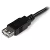 StarTech.com 6in USB 2.0 pikendusadapteri kaabel A kuni A - M/F