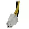 StarTech.com 8in ATX12V 4 Pin P4 CPU toite pikenduskaabel - M/F
