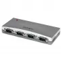 StarTech.com 4-pordiline USB-RS232-seeria DB9-adapteri jaotur