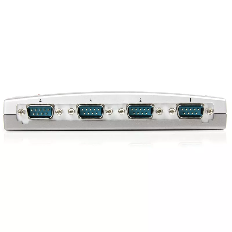 StarTech.com 4-pordiline USB-RS232-seeria DB9-adapteri jaotur