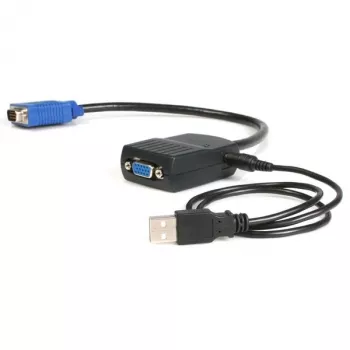 StarTech.com 2-pordiline VGA videosplitter – USB-toitel, VGA, 2x VGA, 2048 x 1536 pikslit, Must, Plastik, 61 m