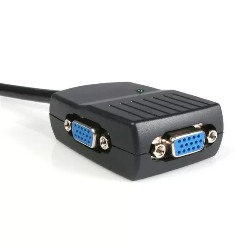 StarTech.com 2-pordiline VGA videosplitter – USB-toitel, VGA, 2x VGA, 2048 x 1536 pikslit, Must, Plastik, 61 m