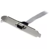 StarTech.com 16in (40cm) 9-pin järjestikport isane kuni 10-pin emaplaadi pesa laiendusplaadi kinnitus