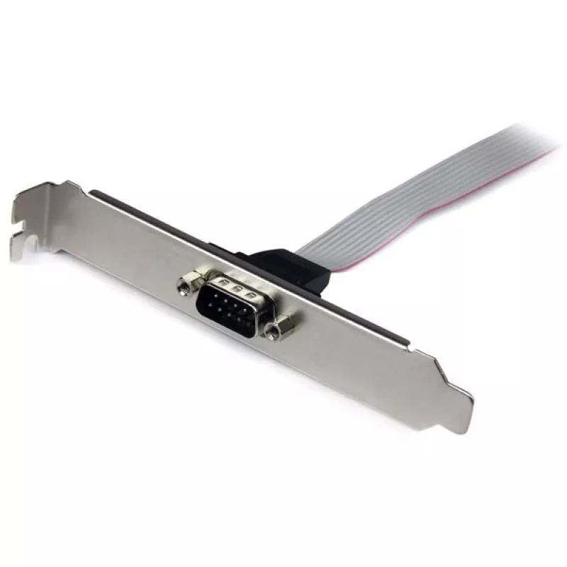 StarTech.com 16in (40cm) 9-pin järjestikport isane kuni 10-pin emaplaadi pesa laiendusplaadi kinnitus